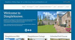 Desktop Screenshot of dimpleknowe.co.uk